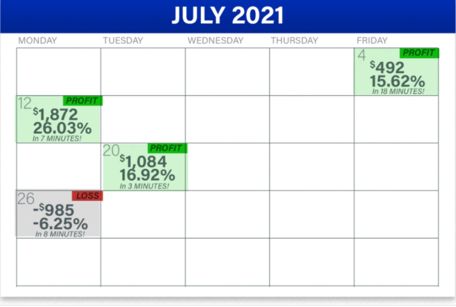July Calendar