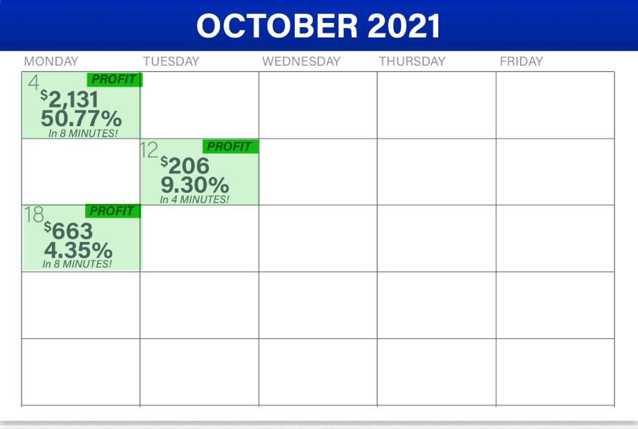 October Calendar