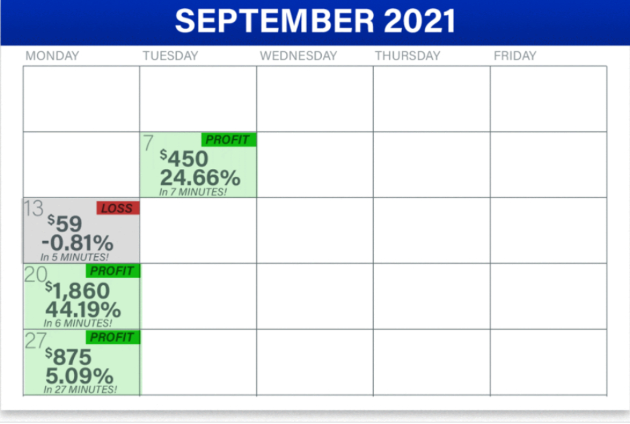 September Calendar
